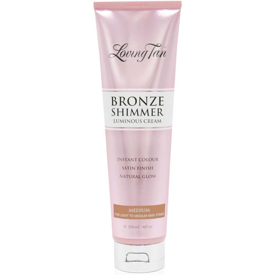 Bilde av Loving Tan Bronze Shimmer Luminous Cream Medium Dark - 120 Ml