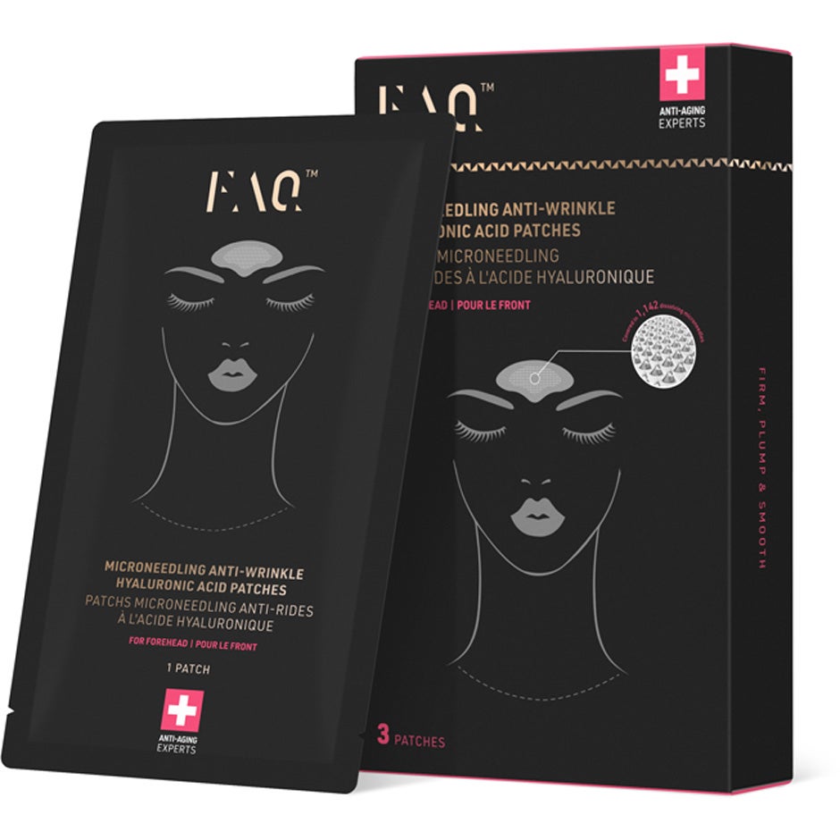 Bilde av Faq Swiss Microneedling Anti-wrinkle Hyaluronic Acid Patches For Forehead