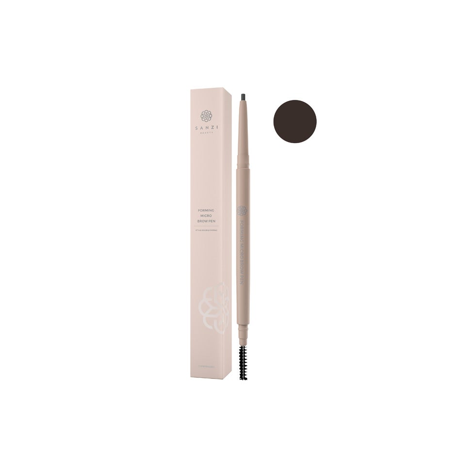 Bilde av Sanzi Beauty Forming Micro Brow Pen Ash Brown - 0,1 G