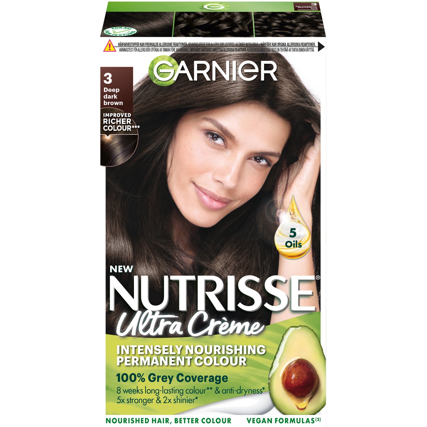 Garnier Nutrisse Cream 3 Ebene