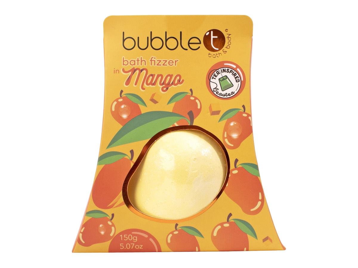 Bilde av Bubblet Fruitea Bath Fizzer Mango - 150 G