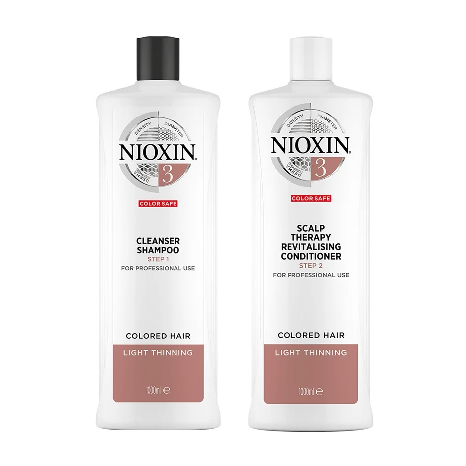 Bilde av Nioxin System 3 Duo Shampoo + Conditioner 1000 Ml