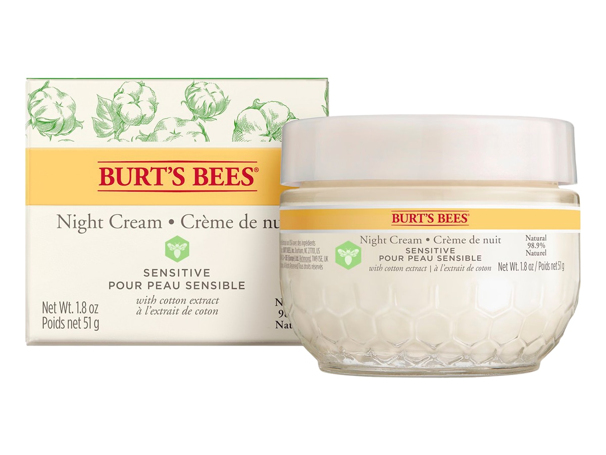 Bilde av Burt's Bees Sensitive Skin Night Cream - 50 Ml