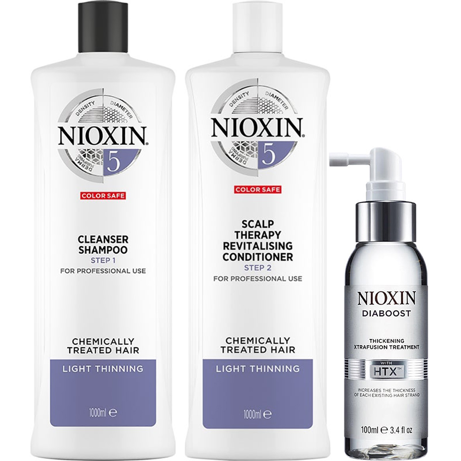 Bilde av Nioxin System 5 Trio For Chemically Treated Hair Light Thinning