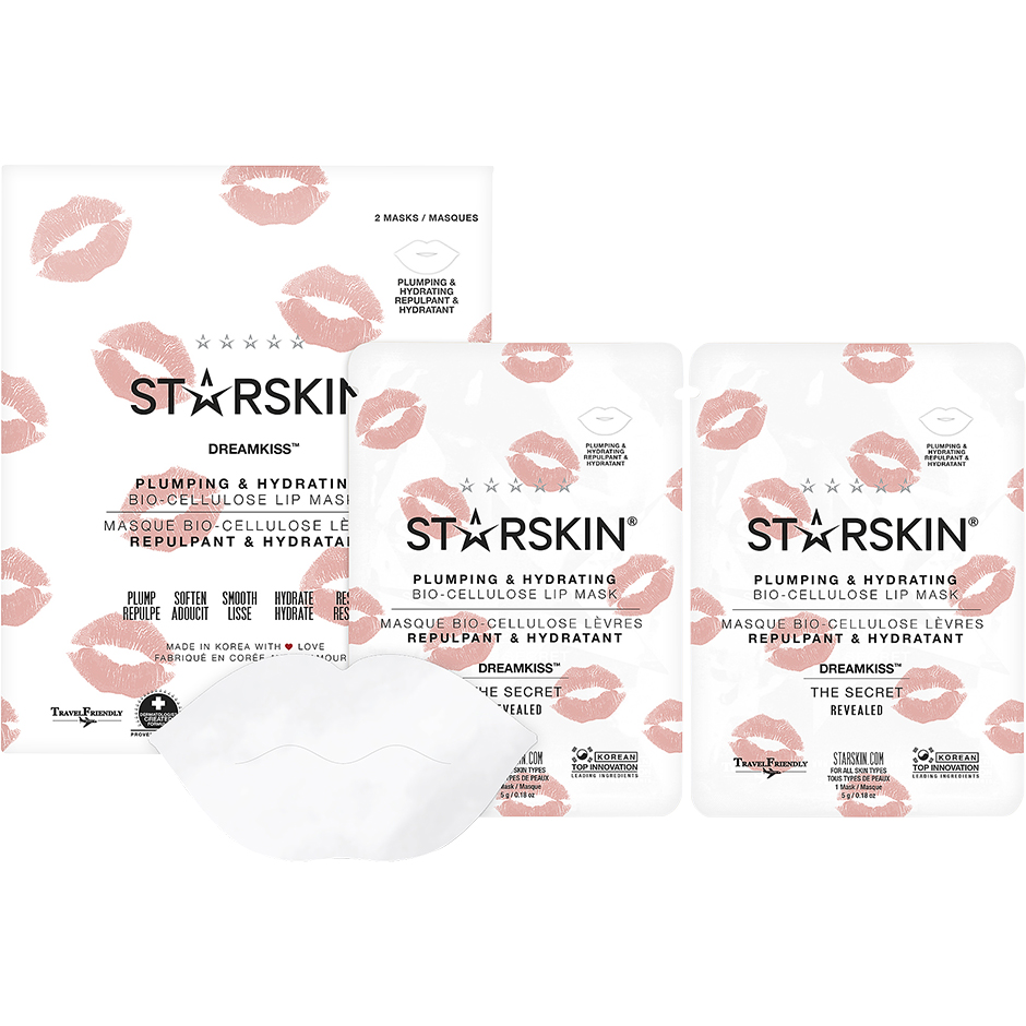 Bilde av Starskin Dreamkiss Plumping And Hydrating Bio-cellulose Lip Mask - 10 G