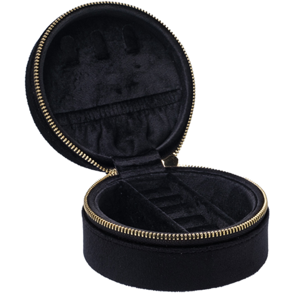 Velvet Jewellery Box Round