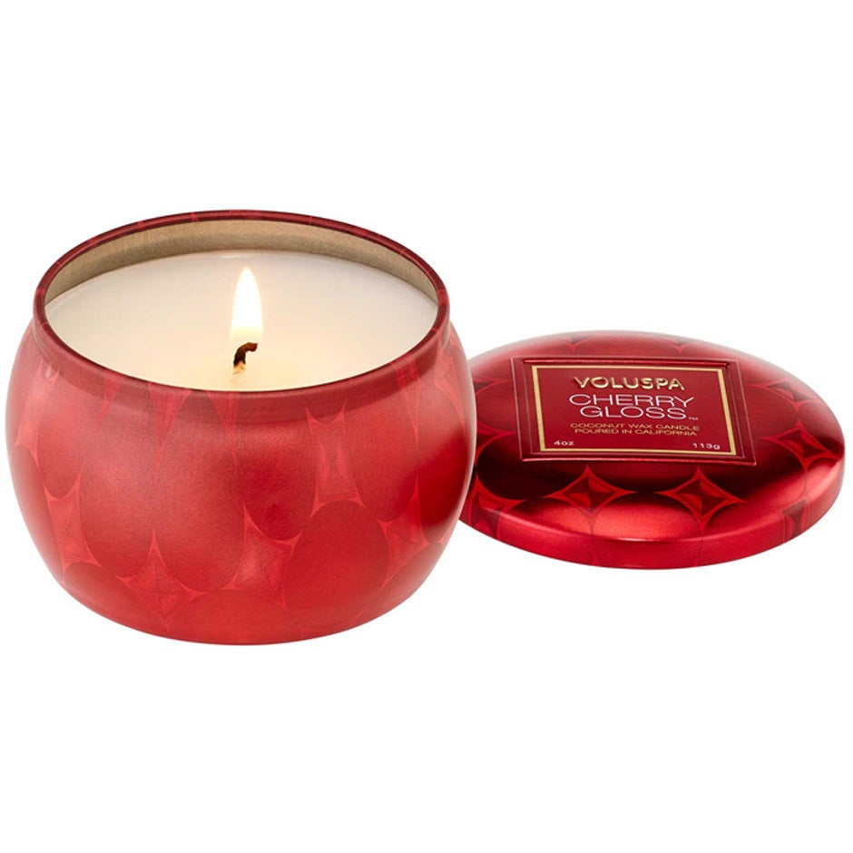 Voluspa Mini Tin Candle Cherry Gloss - 113 g