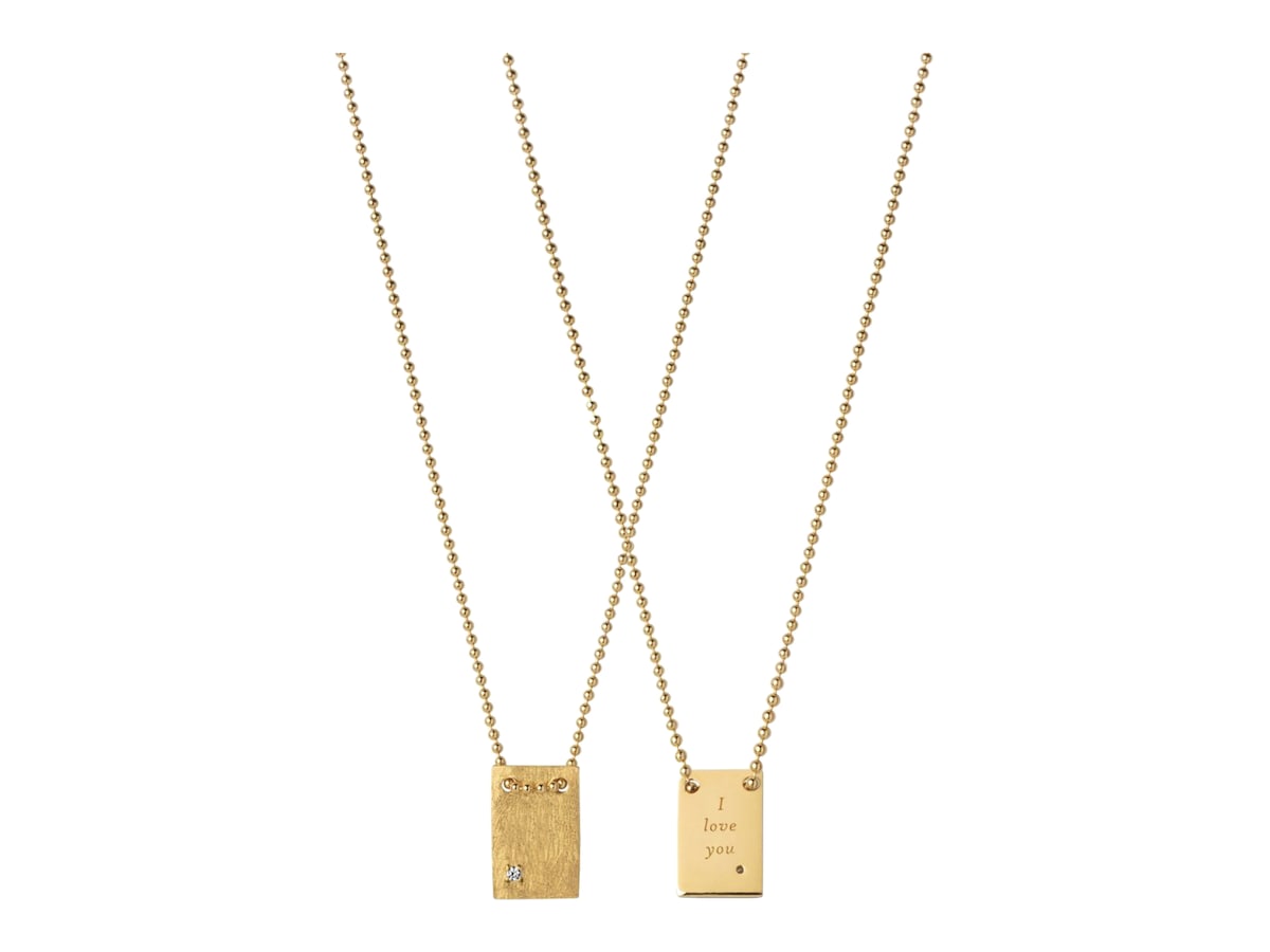 I Love You Necklace