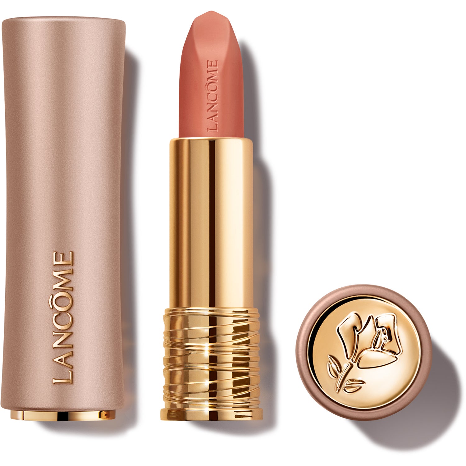 L'Absolu Rouge Intimatte Soft-Blurred Matte Lipstick 247 Unretouched Nude