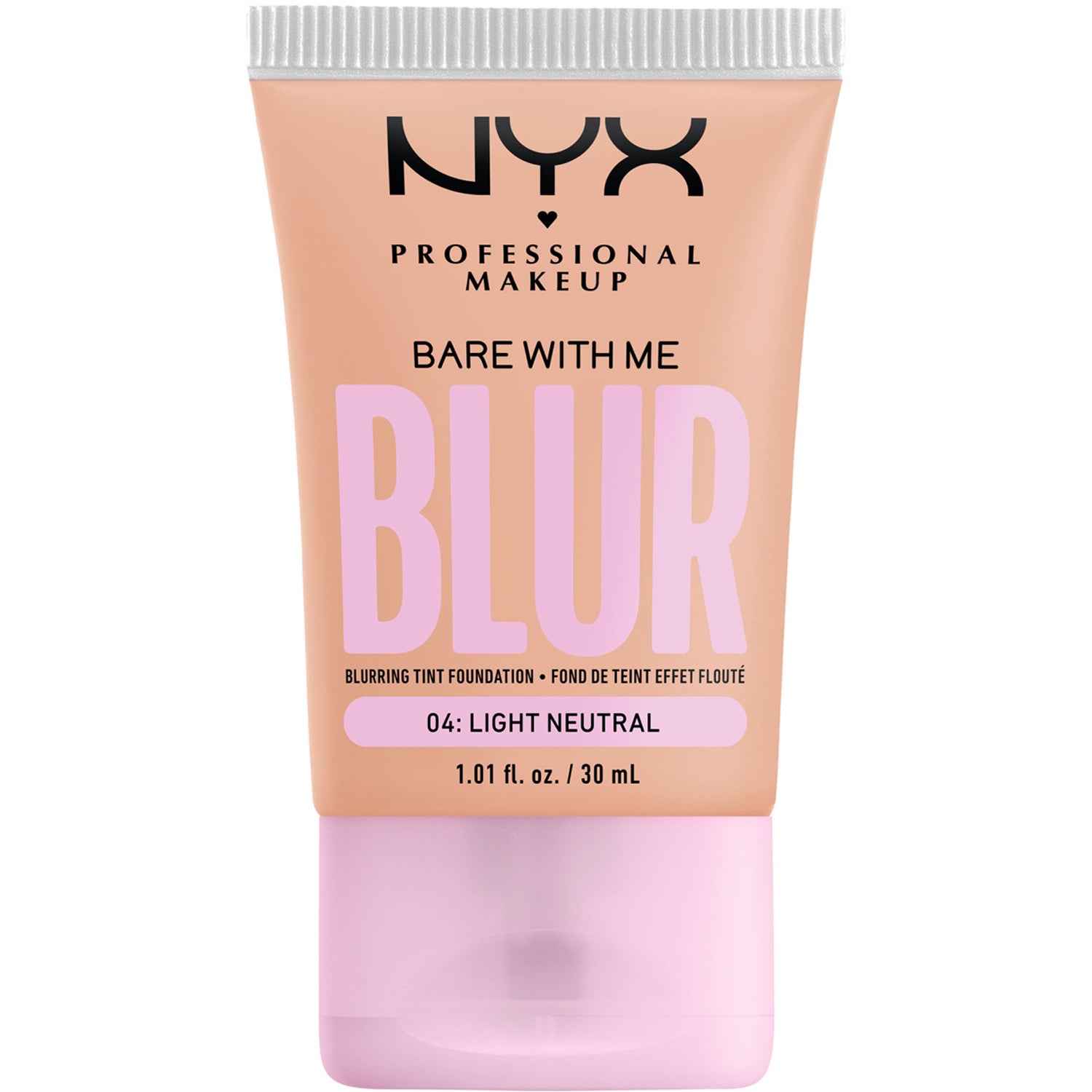 NYX Professional Makeup Bare With Me Blur Tint Foundation 04 Light Neutral - 30 ml