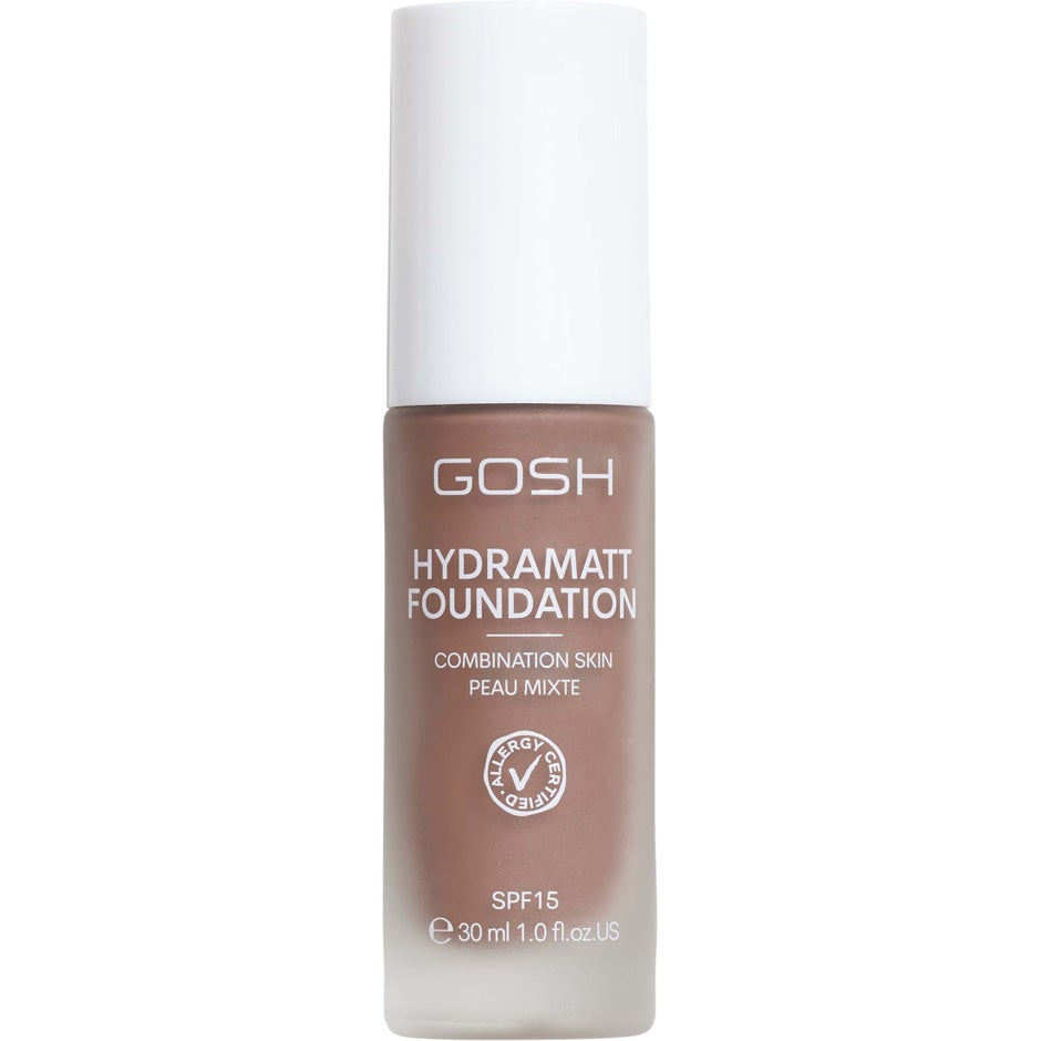 Bilde av Gosh Hydramatt Foundation Very Dark - Neutral Undertone 018n - 30 Ml