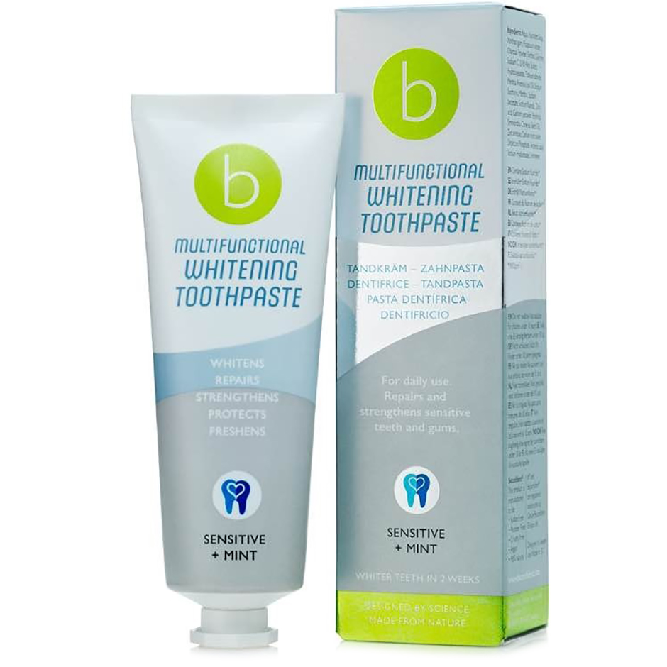 Bilde av Beconfident Multifunctional Whitening Toothpaste Sensitive Mint - 75 Ml