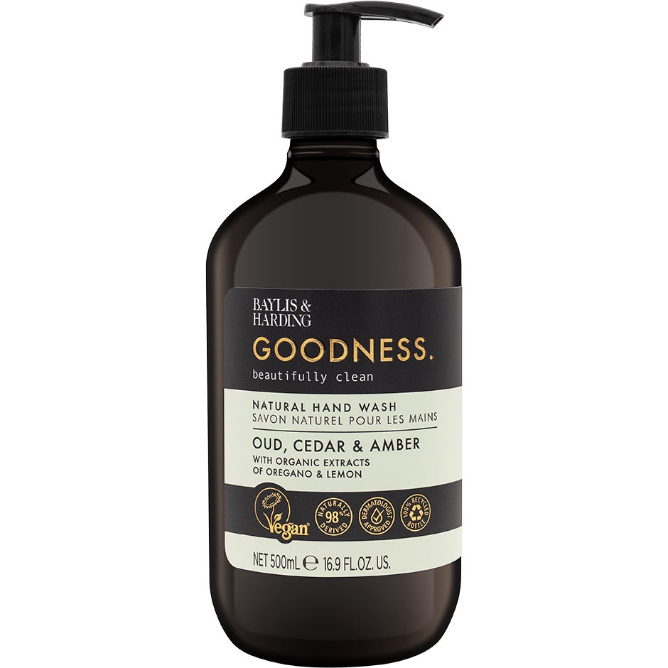 Bilde av Baylis & Harding Goodness Oud, Cedar & Amber Hand Wash 500 Ml