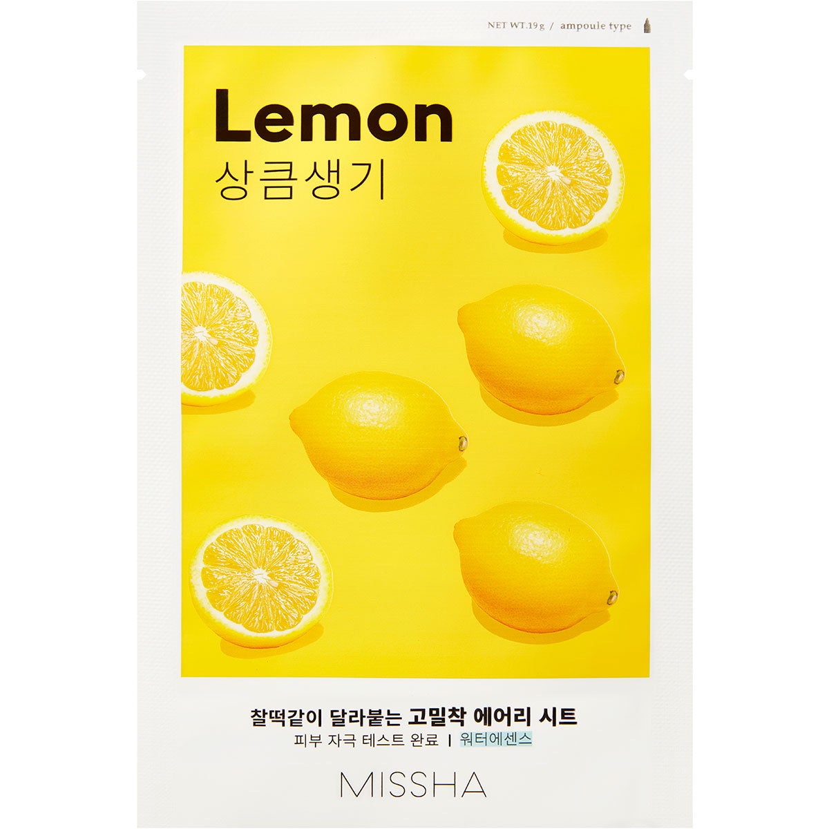 Bilde av Missha Airy Fit Sheet Mask (lemon) 19 G