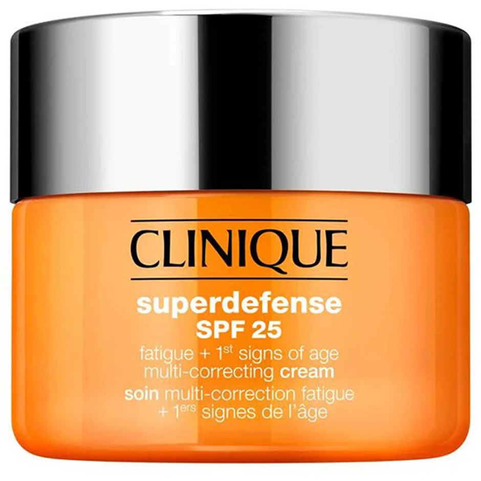 Bilde av Clinique Superdefense Spf 25 Fatigue Multi-correcting Face Cream Combination/oily + Oily Skin - 30 Ml