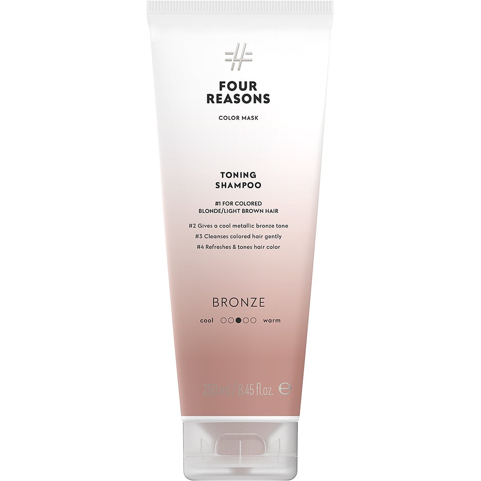 Bilde av Four Reasons Toning Shampoo Bronze - 250 Ml