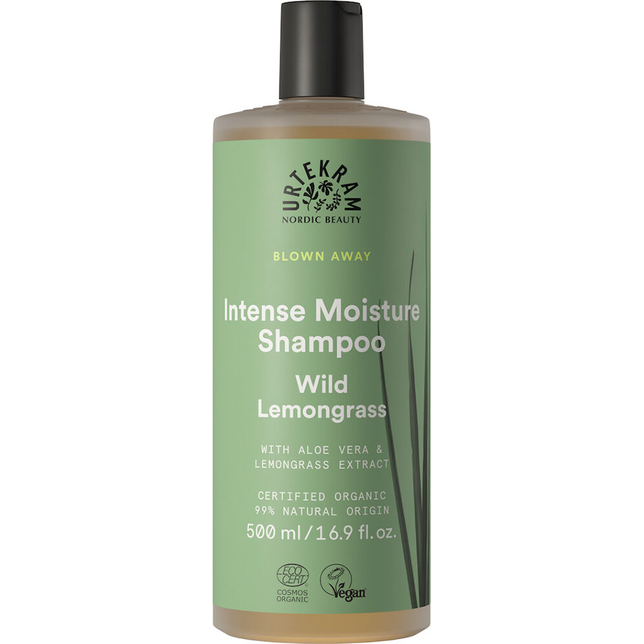 Bilde av Urtekram Intense Moisture Shampoo Wild Lemongrass - 500 Ml