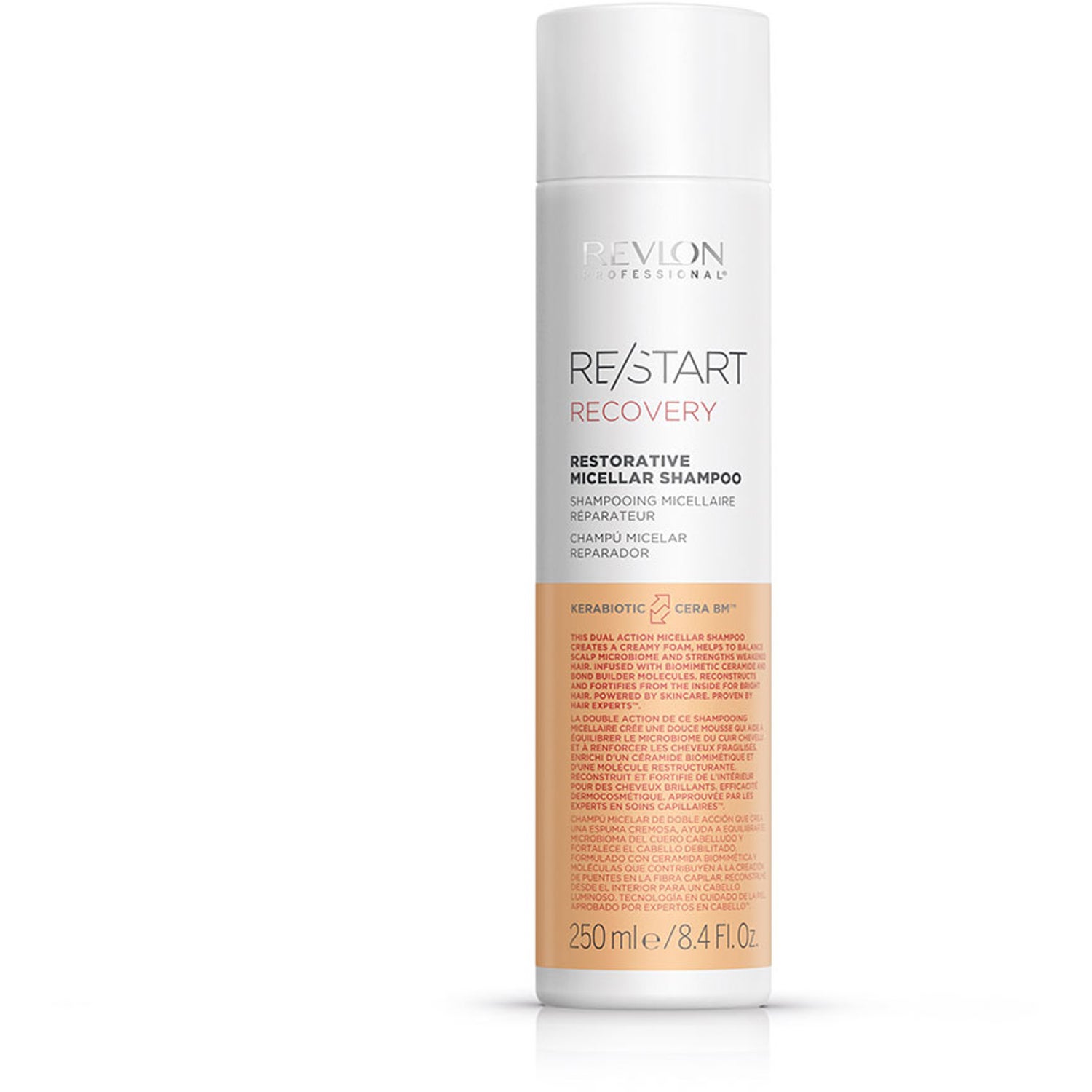 Bilde av Revlon Professional Restart Recovery Restorative Micellar Shampoo 250 Ml