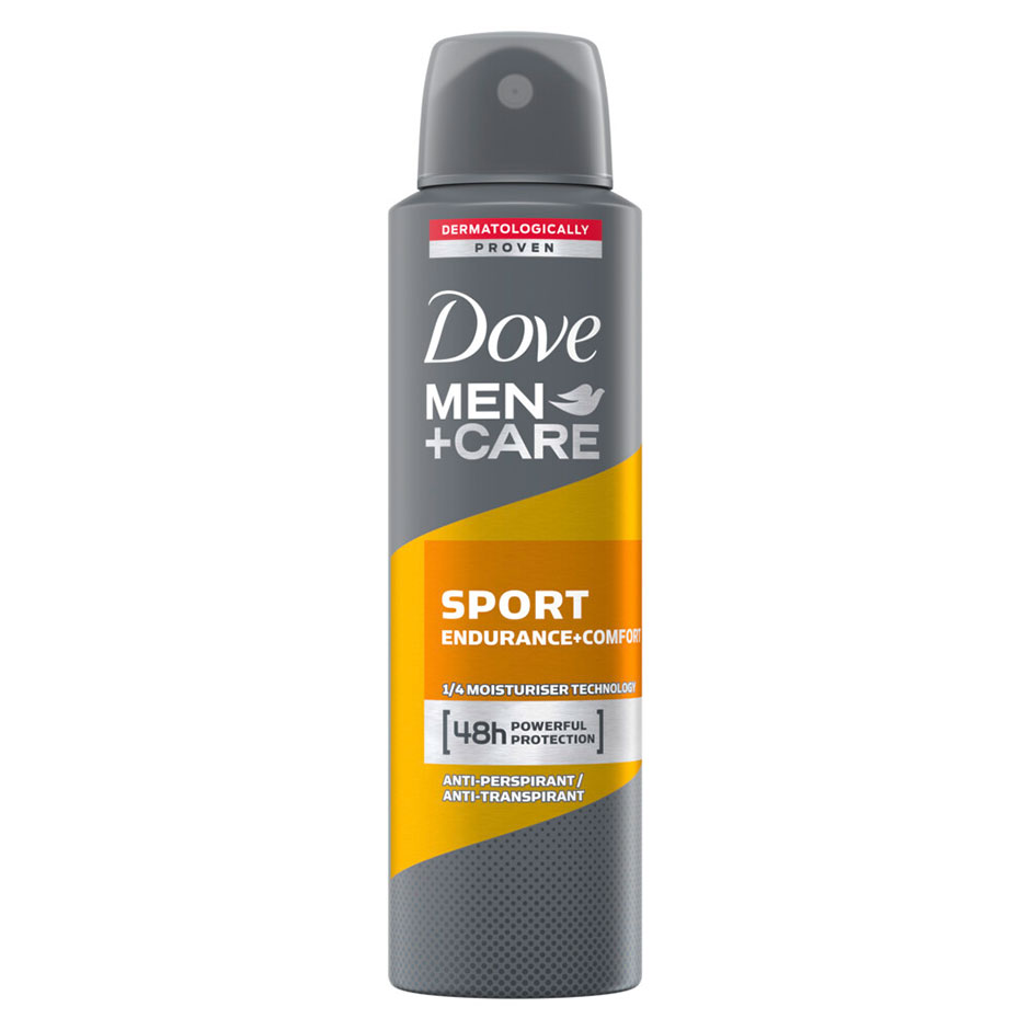 Bilde av Dove Men+care Sport Endurance+comfort Antiperspirant Spray - 150 Ml