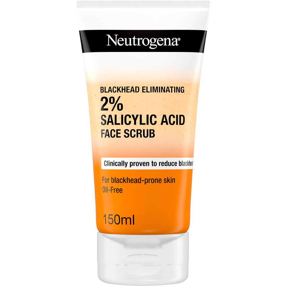 Bilde av Neutrogena Blackhead Eliminating 2 % Salicylic Acid Face Scrub - 150 Ml
