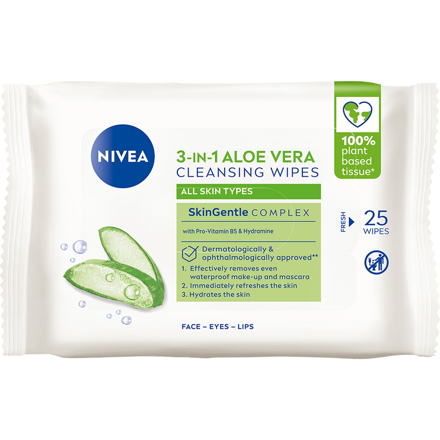 Naturally Good Cleansing Wipes 25 pcs