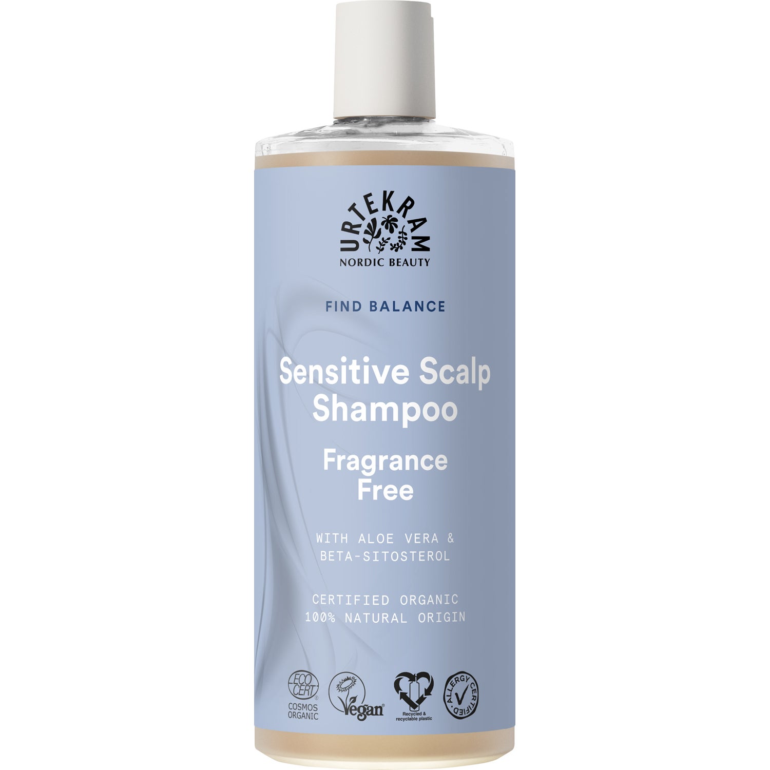 Urtekram Sensitive Scalp Shampoo Fragrance Free - 500 ml