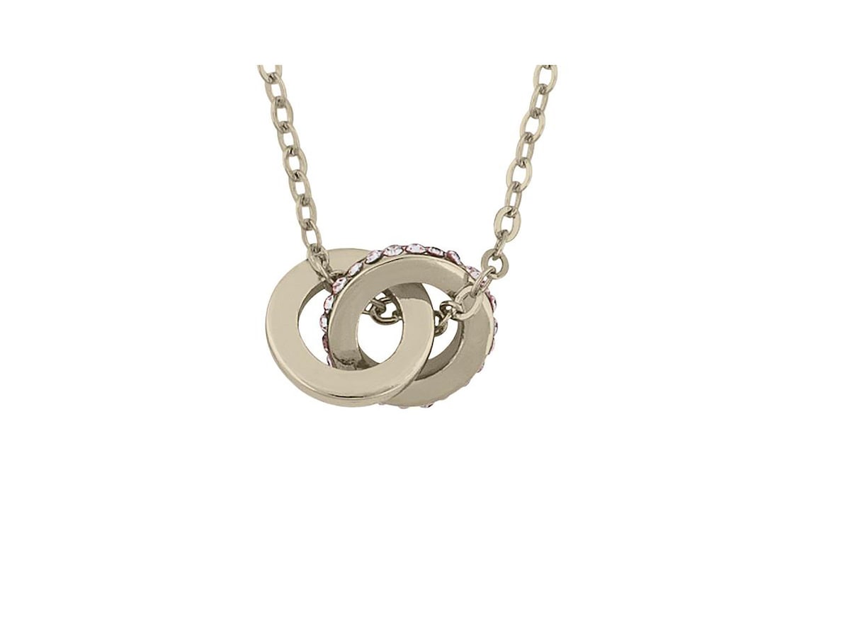 Connected Pendant Neck Gold/Clear