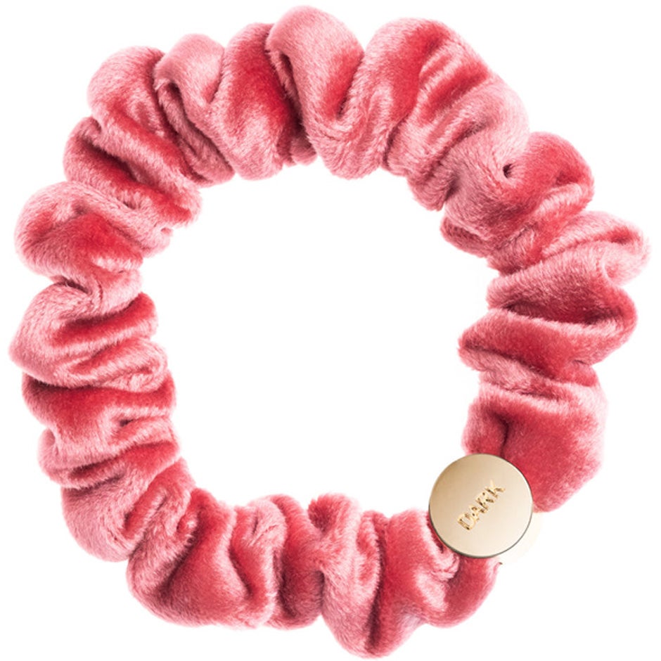 Bilde av Dark Velvet Mini Scrunchie Candy Pink