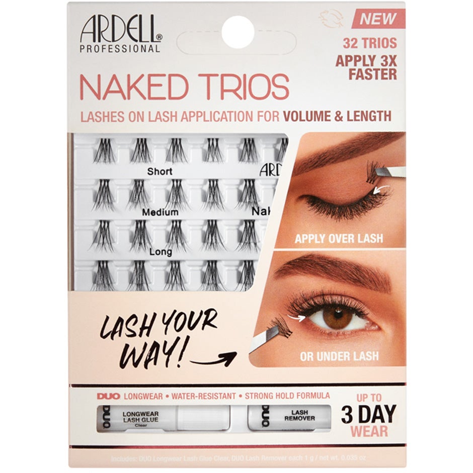 Bilde av Ardell Naked Lashes Trios Kit - 32 Pcs