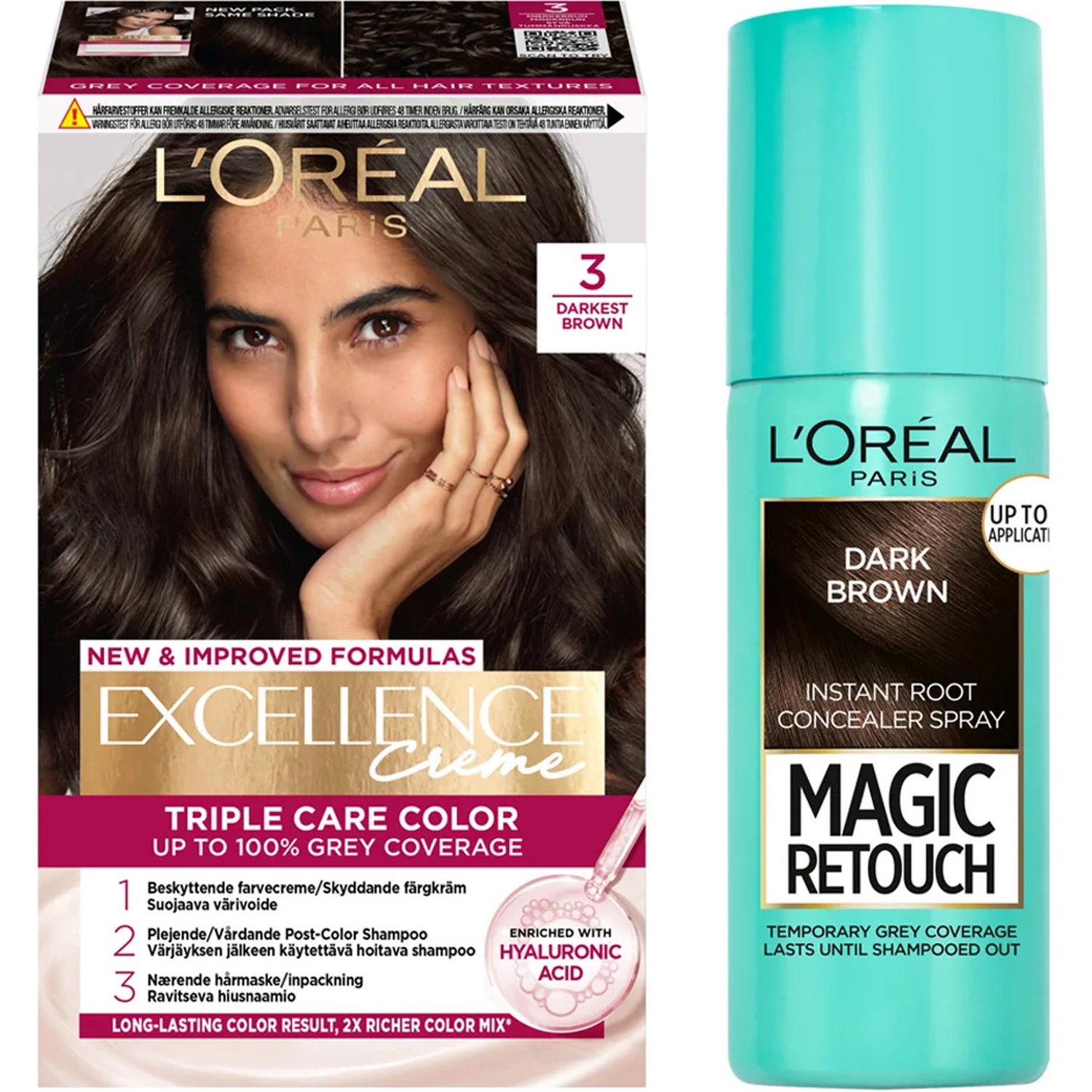 L'Oréal Paris Excellence Crème 3 1 pcs