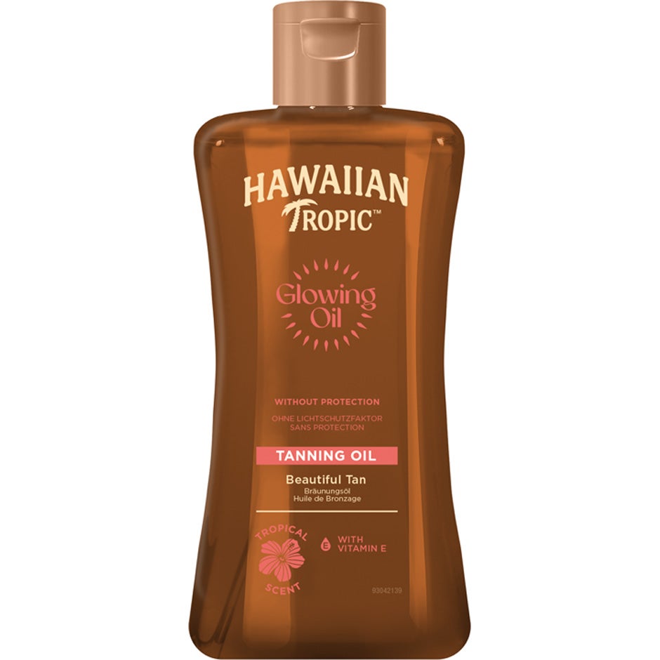 Bilde av Hawaiian Tropic Glowing Oil Tanning Oil Coconut - 200 Ml