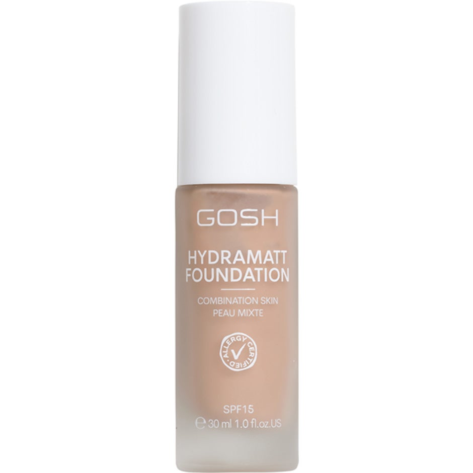 Bilde av Gosh Hydramatt Foundation Medium - Neutral Undertone 008r - 30 Ml