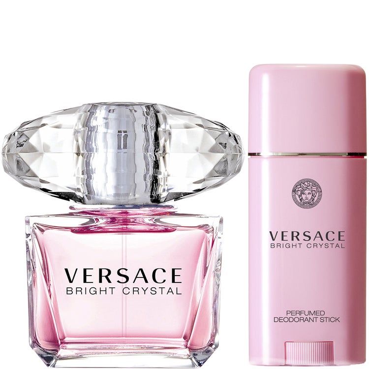 Versace Bright Crystal Duo EdT 90ml, Deodorant Stick 50ml | Blush.no
