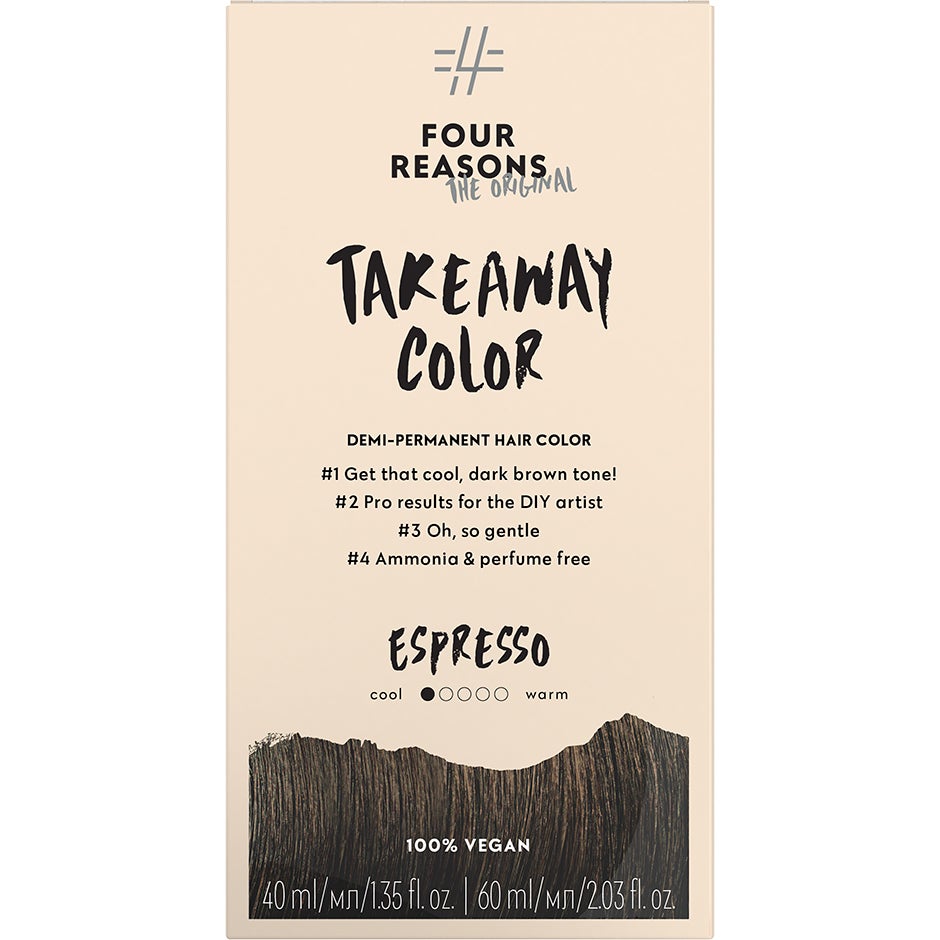 Bilde av Four Reasons Take Away Color 4.1 Espresso - 100 Ml