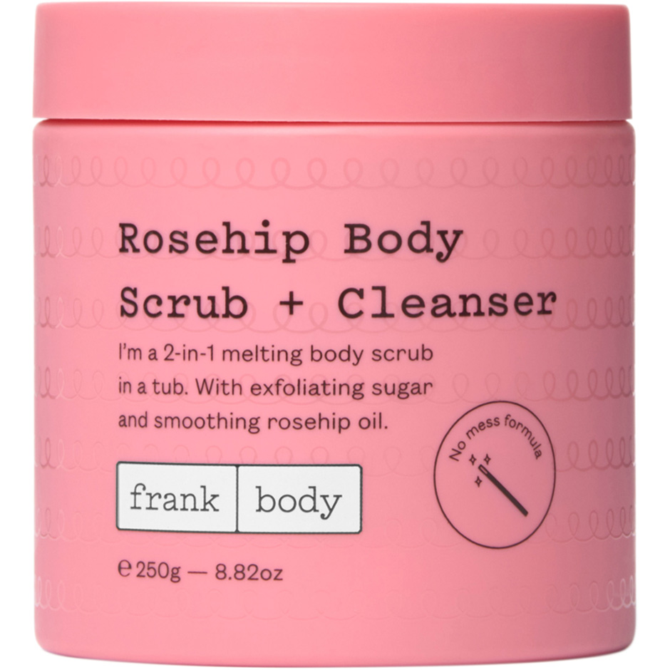 Bilde av Frank Body Rosehip Body Scrub + Cleanser 250 G