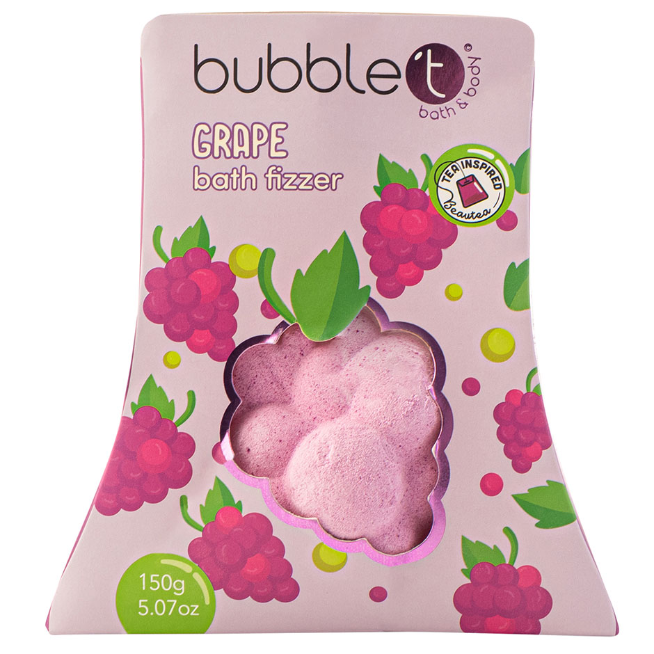 Bilde av Bubblet Fruitea Grape Bath Fizzer 150 G