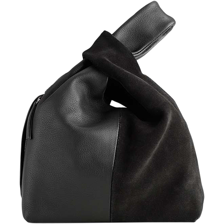 Bilde av Markberg Elvirambg Knot Bag, Suede Mix 100 Black