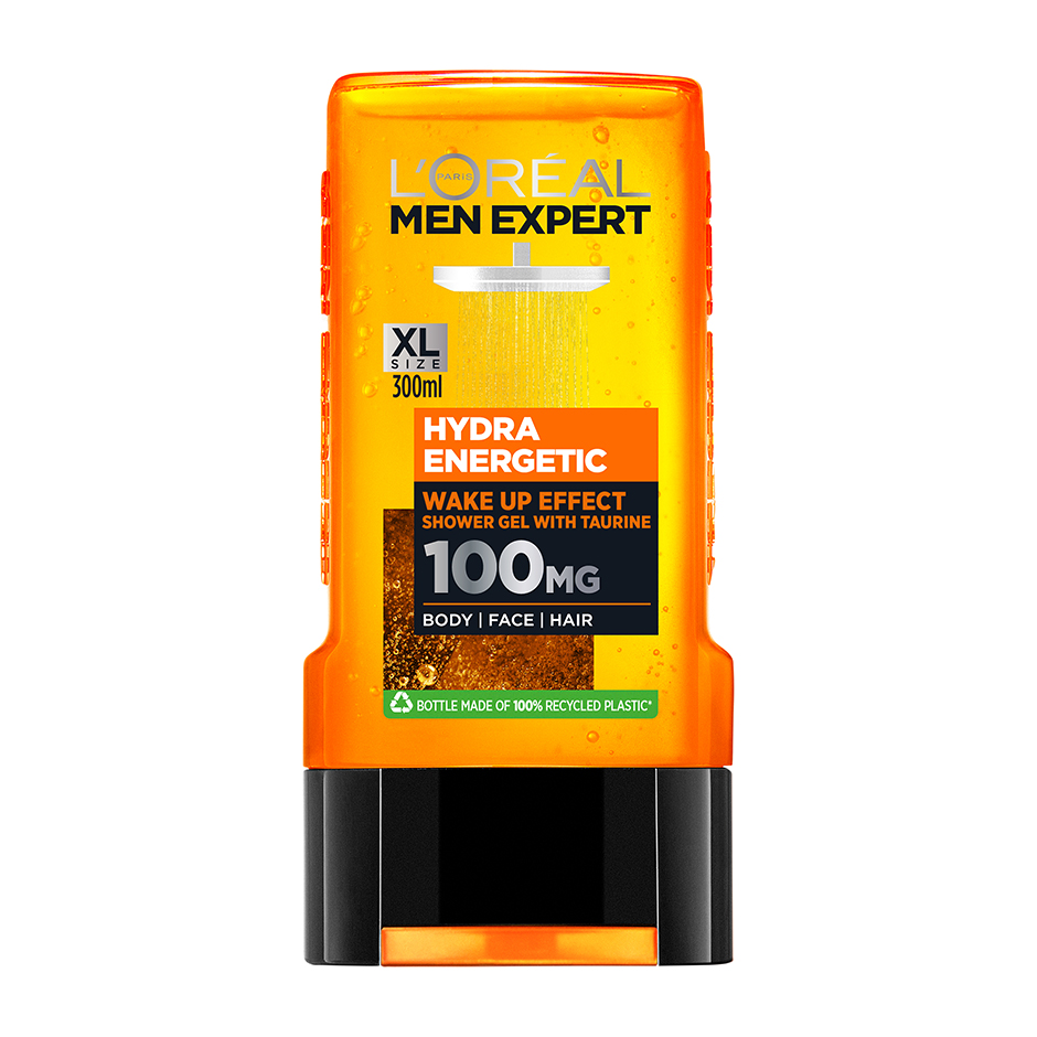 Bilde av L'oréal Paris Men Expert Shower Gel Hydra Energetic Wake Up Effect With Taurine - 300 Ml