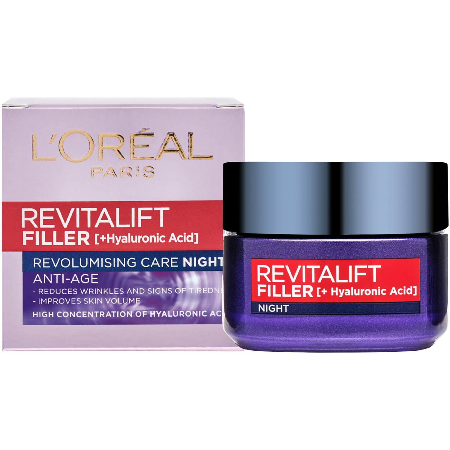 Bilde av L'Oreal Revitalift Night Filler 50ml