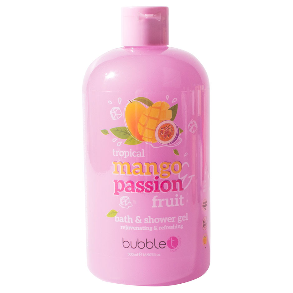 Bilde av Bubblet Mango & Passion Fruit Smoothie Bath & Shower Gel 500 Ml