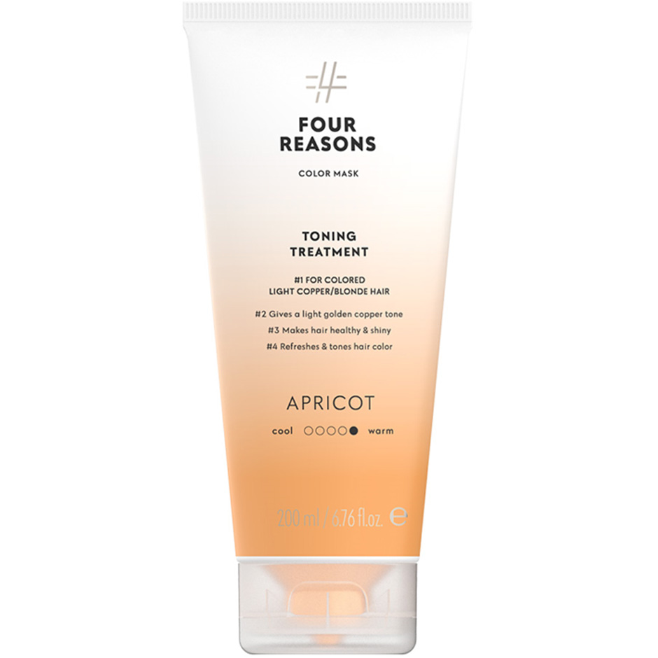 Bilde av Four Reasons Toning Shampoo Apricot 250 Ml