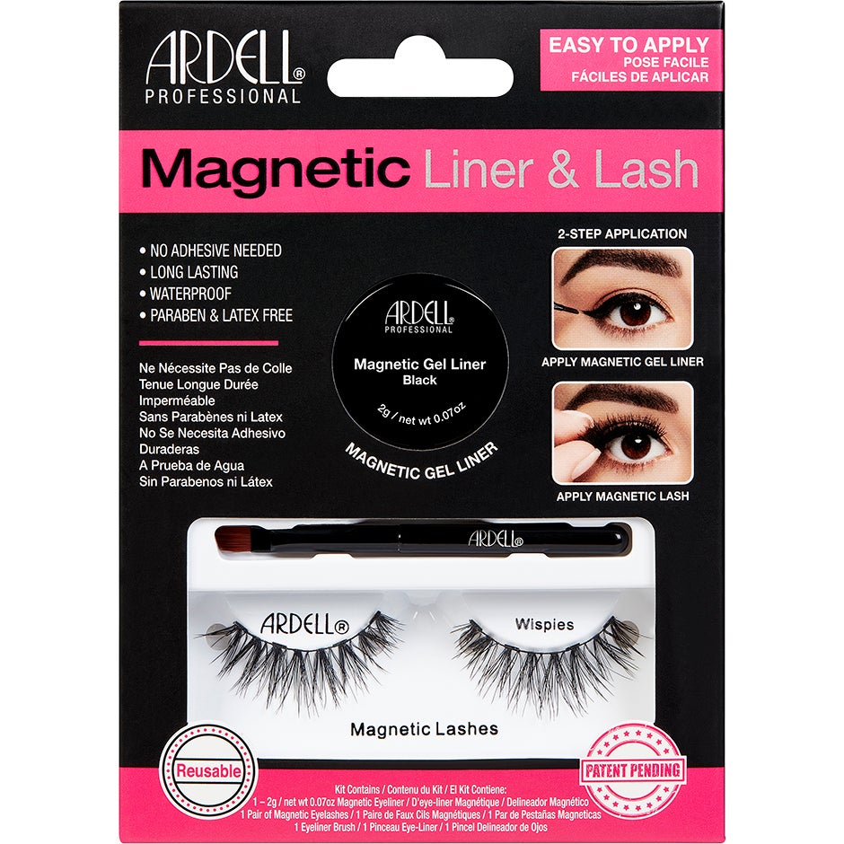 Bilde av Ardell Magnetic Lash & Liner Kit Wispies