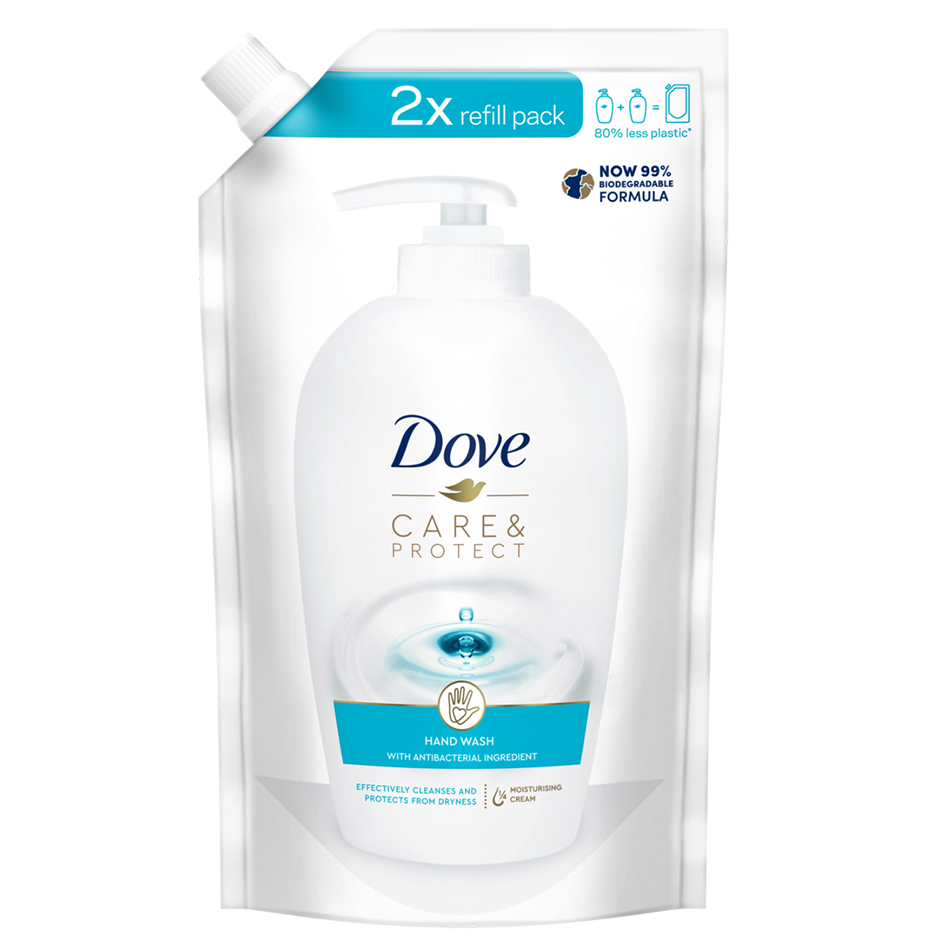 Bilde av Dove Care & Protect Liquid Handwash 500 Ml