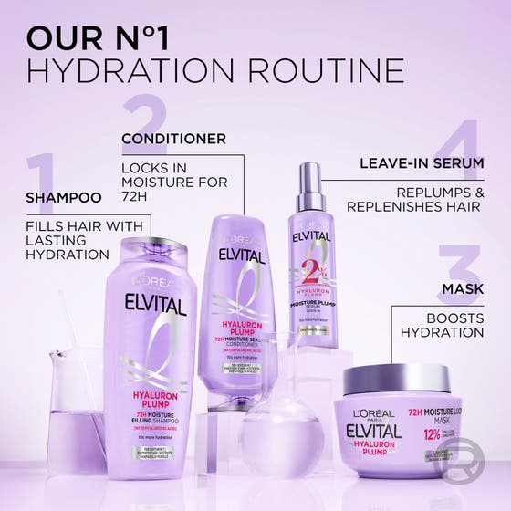 Elvital Hyaluron Plump Shampoo