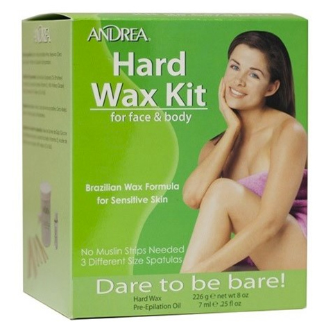 Andrea Andrea Brazilian Hard Wax Kit for Face & Body