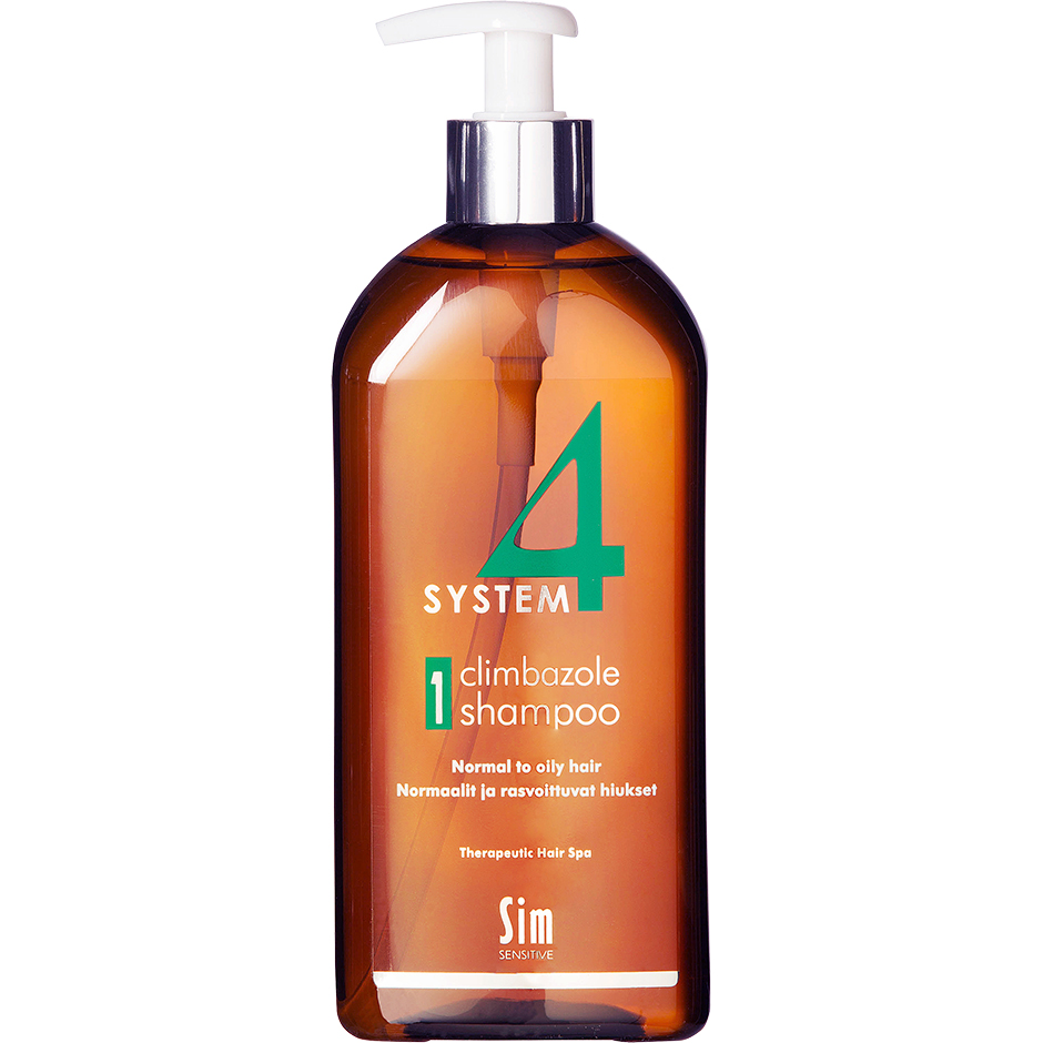 Bilde av Sim Sensitive System 4 Therapeutic Hair Spa Climbazole Shampoo 1 Normal To Oily Hair - 500 Ml