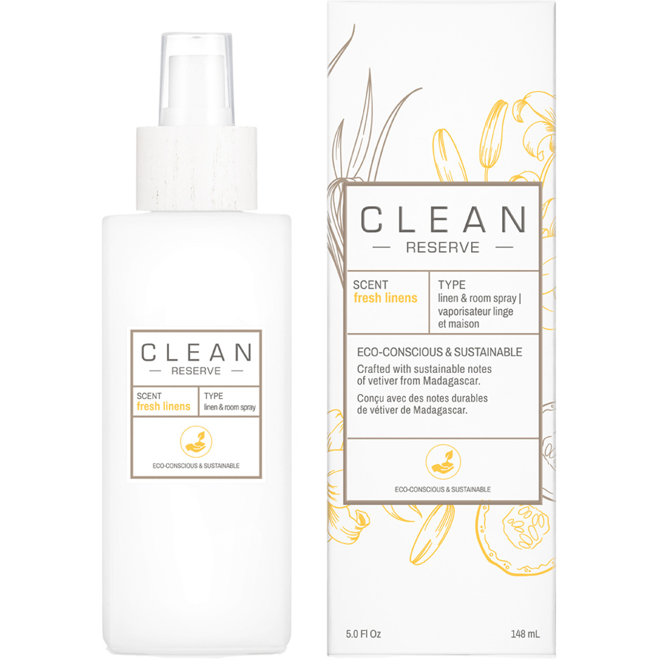 Clean Space Fresh Linens Room Spray (142g)