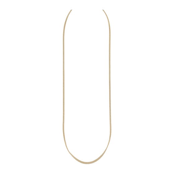 Chase Charlize Neck Plain Gold