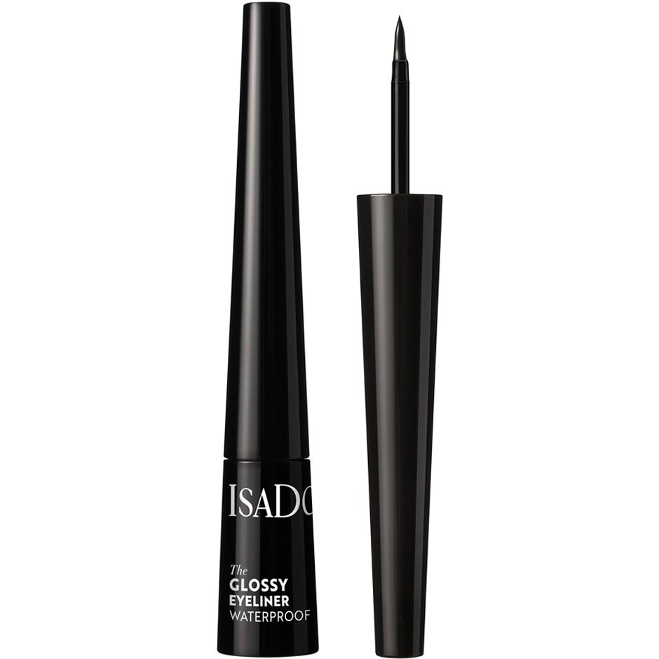 IsaDora Glossy Eyeliner Waterproof 40 Chrome Black 2,5ml