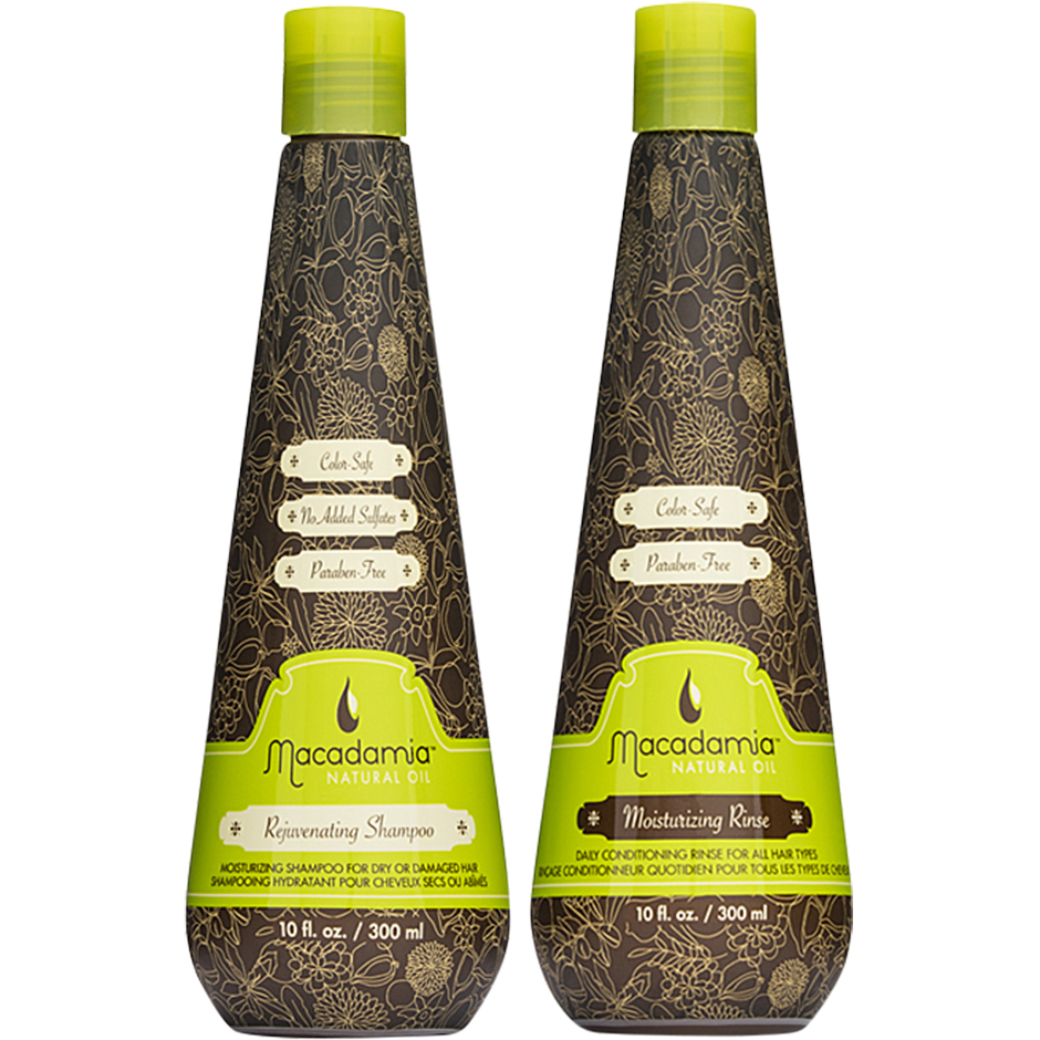 Bilde av Macadamia Macadamia Duo Rejuvinating Shampoo 300ml, Moisturizing Rinse 300ml